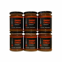 Load image into Gallery viewer, Pack of 6 jars of Sweet Chilli Sauce