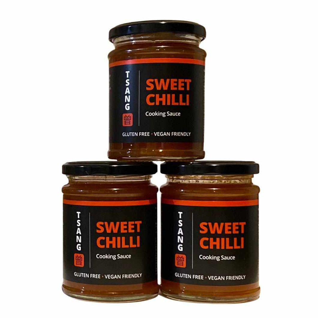 3 jars of gluten free Sweet Chilli Sauce