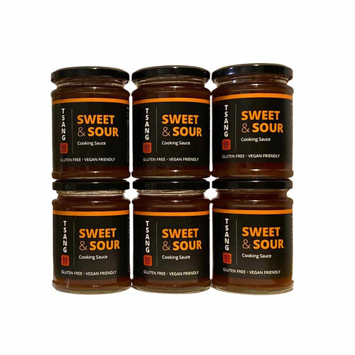 Pack of 6 jars of gluten free Sweet and Sour Sauce 