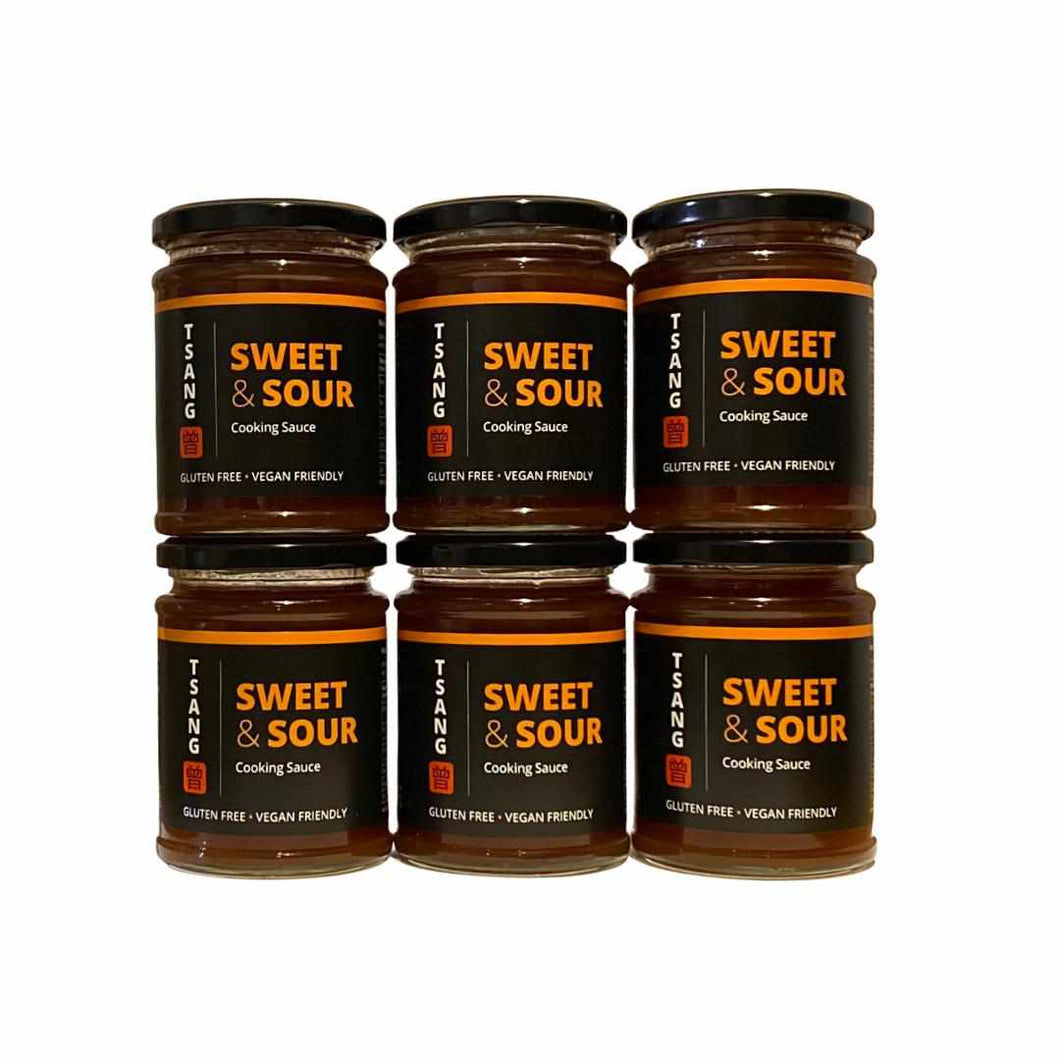 Pack of 6 jars of gluten free Sweet and Sour Sauce 