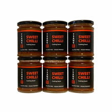 Load image into Gallery viewer, Pack of 6 jars of Sweet Chilli Sauce 
